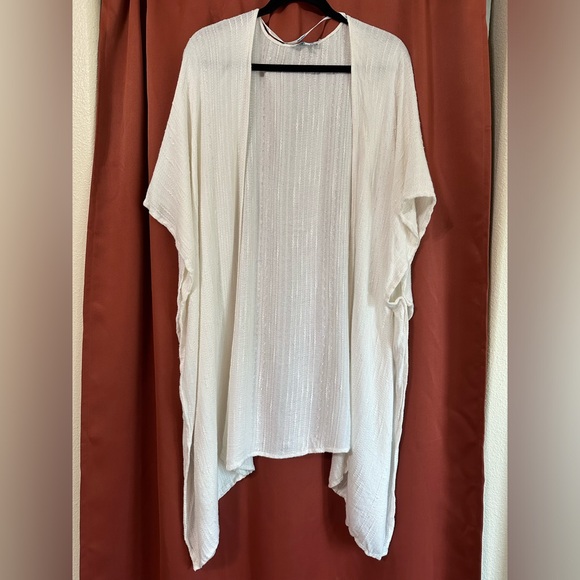 Blue Island Off- White Knit Cover Up - Picture 1 of 8
